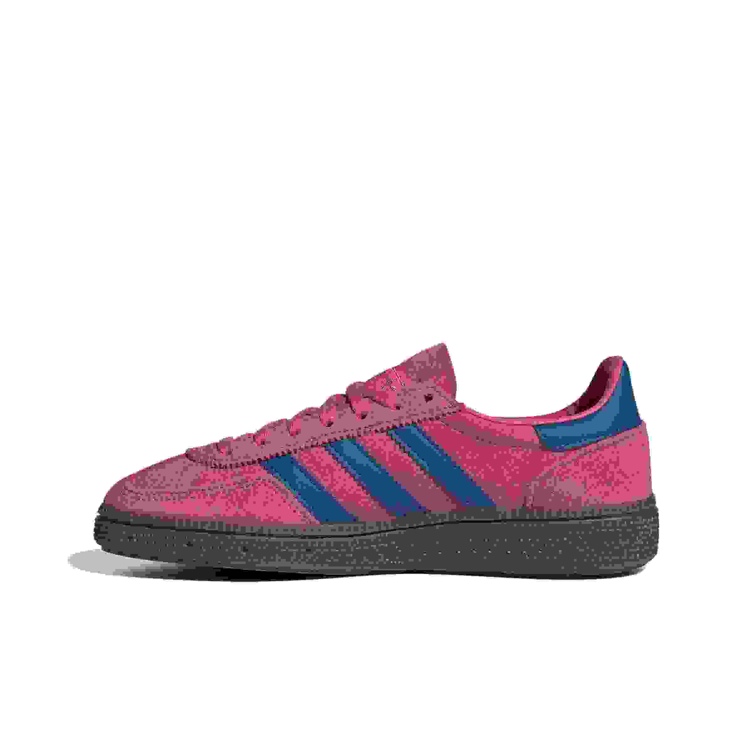 adidas Originals Handball Spezial Grade School Girls' "Shock Pink/Dark Marine/Gum 5" Shoe
